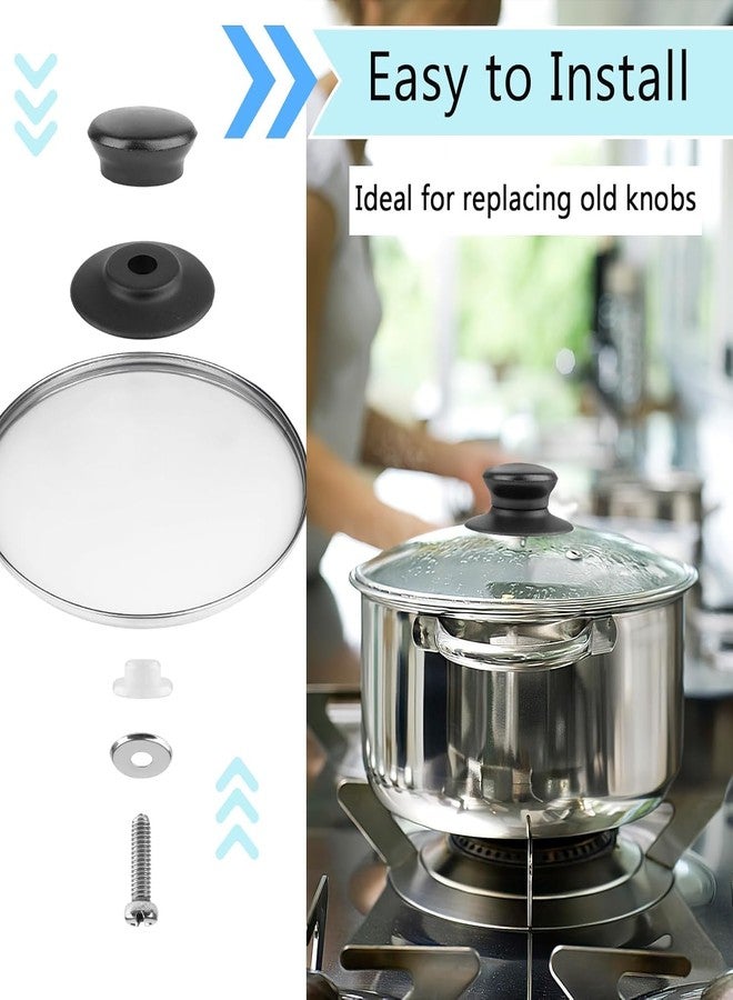 OLRADA مقبض غطاء قدر أولرادا متعدد الاستخدامات لأغطية أواني الطبخ/مقبض غطاء قدر للمطبخ | 4 قطع - Image 2